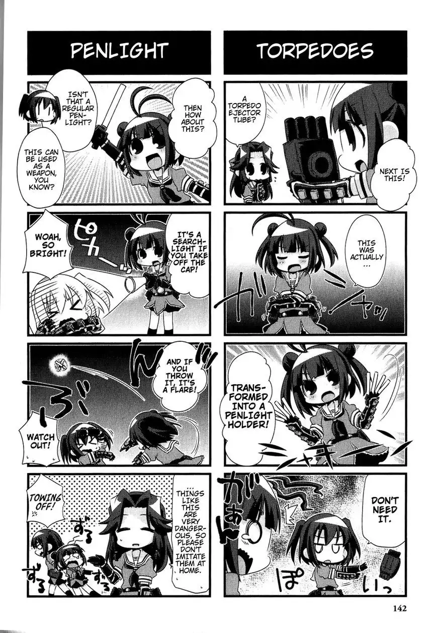 Kantai Collection - Kankore - 4-koma Comic - Fubuki, Ganbarimasu! Chapter 86.5 8